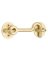 Nh Privacy Hook Brsh-gold 4"