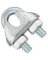 National Hardware N889-013 Wire Cable Clamp, 1/8 in Dia Cable, 7/8 in L, Malleable Iron/Steel, Elect