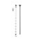 POP-UP SINK DRAIN ROD & STRAP