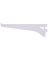BRACKET SHELF HD WHITE 8IN