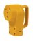 CAMCO 55343 Replacement Receptacle; 125 V; 30 A; Female Contact; Yellow