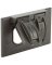 1G BRNZ HORIZ DUPLEX COVER