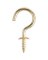 HOOK CUP SOLID BRASS 1-1/2IN