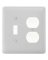 935TDW TOG/DUPLEX PLATE WHITE
