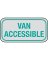 SIGN VAN ACCESIBLE REFLECTIVE