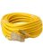 CORD EXT 3OUTLET 10/3X50FT YEL