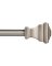 Curtain Rod 5/8"x36"-66" Pewter