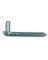 HOOK SCREW STEEL 5/8X5IN ZINC