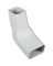 ELBOW GUTTER VINYL WHITE 2X3IN