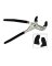 SUPERIOR TOOL 06011 Pipe Wrench Plier, 2-1/8 in Jaw, Steel, Vinyl Grip