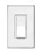 Lutron Diva DVW-603PH-WH Dimmer, 5 A, 120 V, 600 W, Incandescent Lamp,