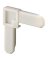 FRAME CORNER PLSTC 7/16IN WHT