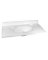 WW1937 WHT CULT MRBL TOP 19X37