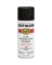 RUST-OLEUM STOPS RUST 7776830 Protective Enamel Spray Paint, Flat, Black, 12