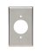 EAT-93111 WALL PLATE 1G SS 1PK