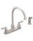 FAUCET HI-ARC W/SD SPRAY 2 HDL