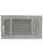 REGISTER SIDEWALL 3WY 12X6 WHT