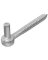 HOOK SCREW STEEL 1/2X4IN ZINC