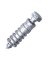 3/8"L LAG SHIELD:LEAD W/BLT PK/2