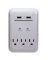 PowerZone ORUSB343S USB Charger; 3.4 A; 3-Outlet; 950 J