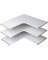 SHELVES CORNER WHITE 14IN 3PK