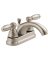 LAV FAUCET 2-HNDL BRUSH NICKEL