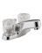 FAUCET LAV 2HANDLE CNTR CHROME
