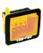 BOX VAPOR BARRIER 2GANG YELLOW