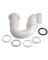 1.50" SLIP JOINT SWIVEL P-TRAP