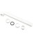 WASTE ARM SLIP 1-1/2ODX15INWHT
