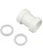 COUPLING SLIP JOINT 1-1/2 WHT