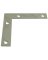 National Hardware 117BC Series N266-569 Corner Brace, 4 in L, 3/4 in W, 4 in