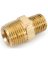 NIPPLE RED BRASS 1/2MX3/8M