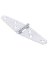 HINGE STRAP STEEL LD 2IN ZINC