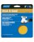 SANDING DISC 6IN 120GRIT 5PK