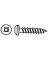 7PK #8x1-1/2" R.H.SCRWS:WHITE