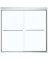 BATH DOOR CLR/CHM 55-59X57IN