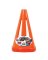 SOCCER CONES 9IN W/LABEL 4CT