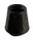 Shepherd Hardware 9761 Furniture Leg Tip, Round, Rubber, Black, 7/8 in Dia