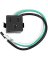 OUTLET 3 PRONG BLK 3 WIRE LEAD