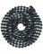60371 CHAIN BEAD NO 6 3FT BLK