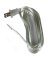 Jandorf 60133 Lamp Cord with Polarized Plug, Silver Sheath