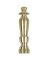 2" BRS Spindle Finial