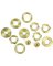 Jandorf 60168 Locknut Assortment, Brass
