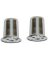 Jandorf 60110 Top Hat Finial, Nickel