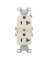 RECEPTACLE BULK LT ALMOND 20A