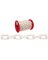 CHAIN NO8 WHITE PLASTIC 60FT