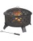 FIREPIT ROUND STEEL 32IN