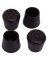 FURNITRE LEG TIP BLK 1-1/8 IN