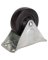 CASTER RIGID 4IN RUBBER